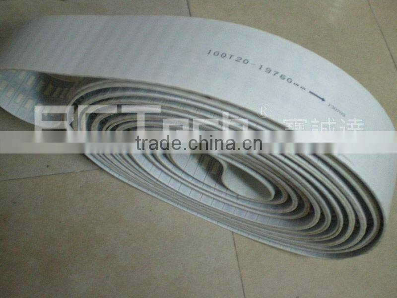 PU Timing Belt Remove Teeth