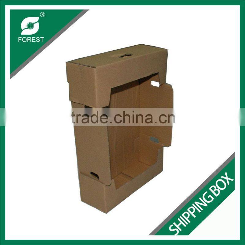 CORRUGATED CARDBOARD SHIPPING BOX FOR FRUIT AND VEGETABLES SHIPPING TRAY WHOLESALE