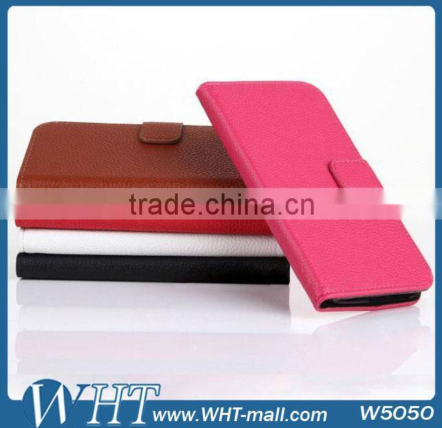 Leather Wallet Case For HTC M8, Purse Leather Case For HTC M8
