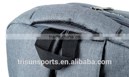 waterproof grey business laptop backpack of china supplier