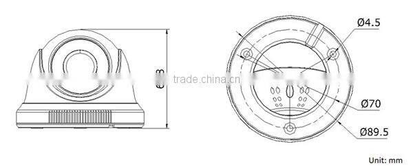 Hikvision 700TVL DIS Indoor IR Dome Camera