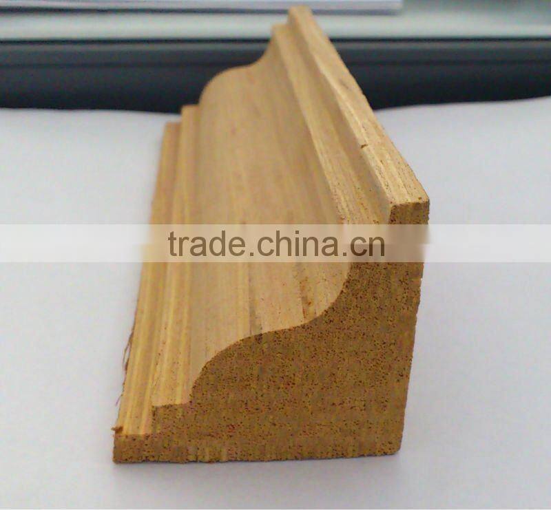 corner design recon teak wood moulding