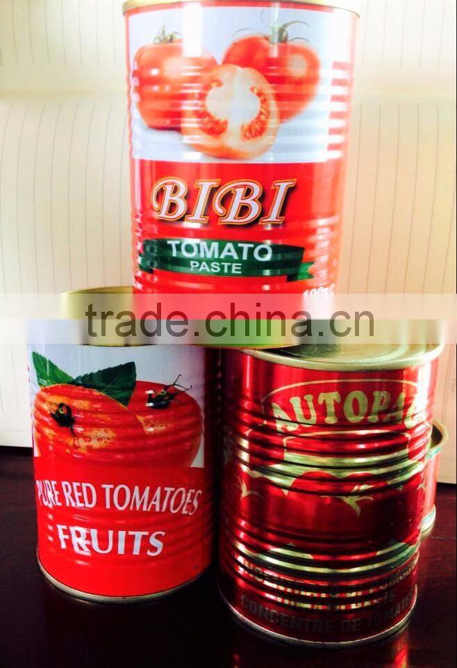 healthy high quality canned tomato paste