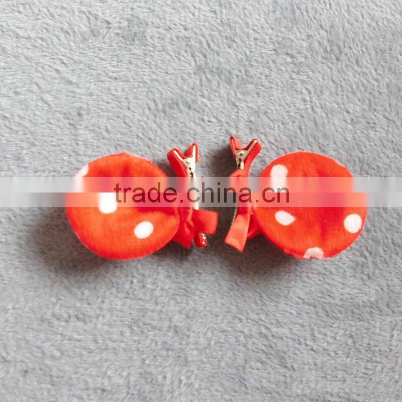 2014 new arrival mini cute bow hair accessories clip for children