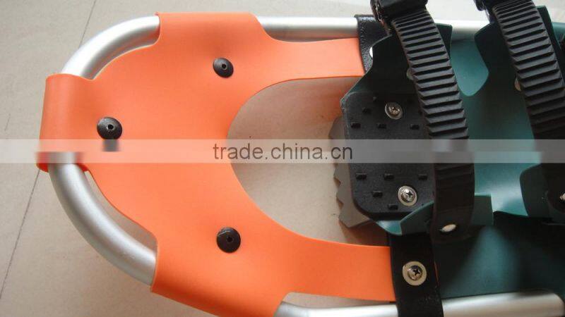 Bottom price of snow shoes rubber adjustable strap