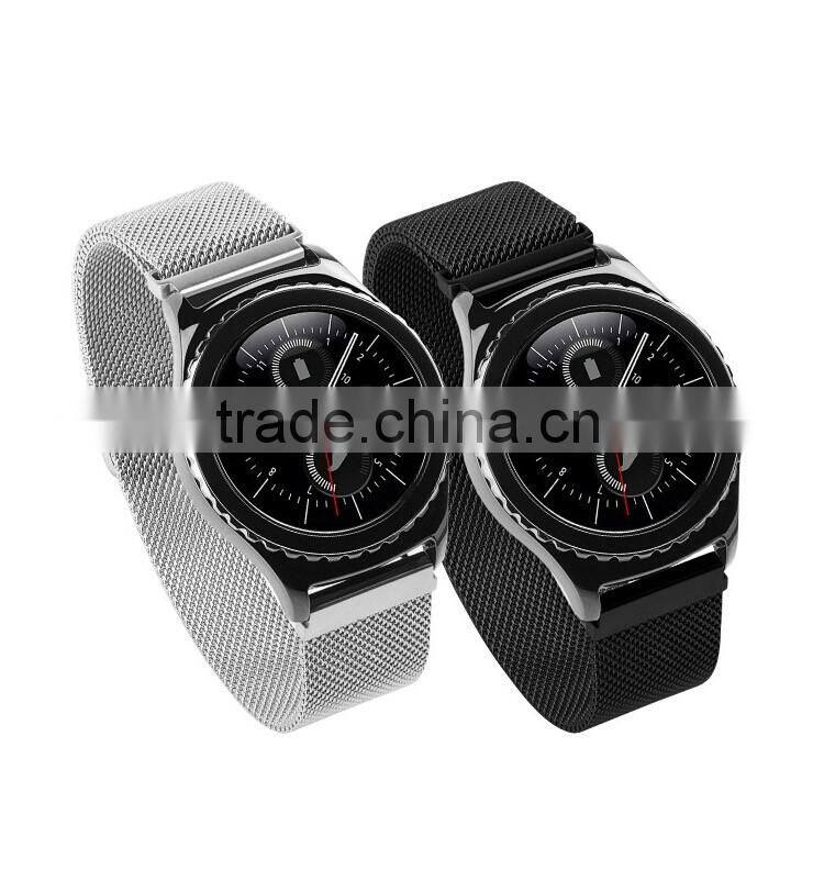 Milanese style high quality mesh stainless steel watch bands wholesale for Samsung Gear S2