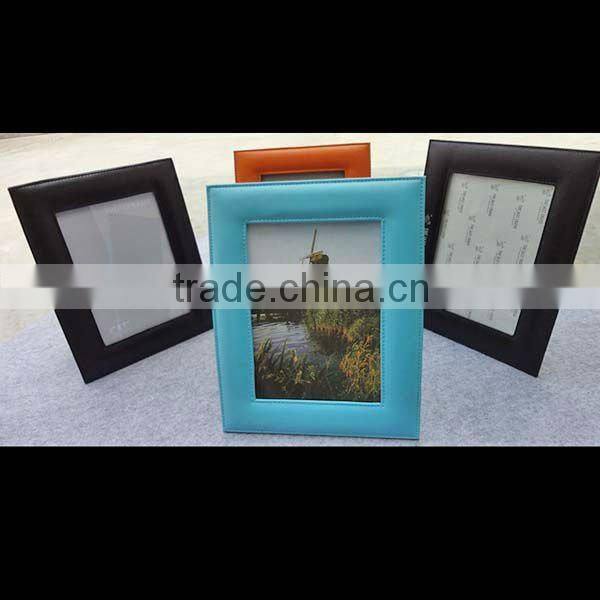 2014 Hot selling leather photo frame-HYXK001