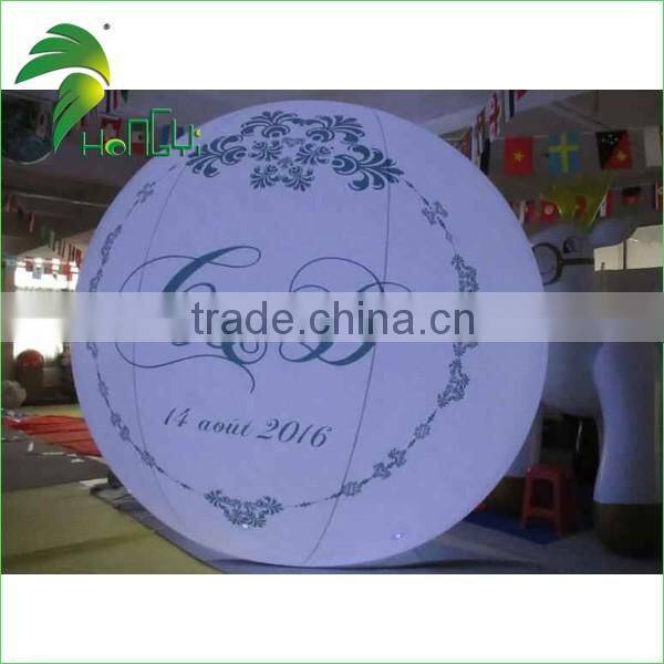 Inflatable White Printed Balloon / Colorful Printed Balloon / Wedding Printed Balloons
