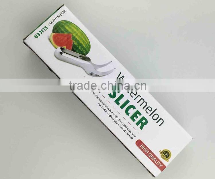 Best Selling Stainless Steel Watermelon with packing slicer Watermelon slicer corer Server Watermelon Slicer