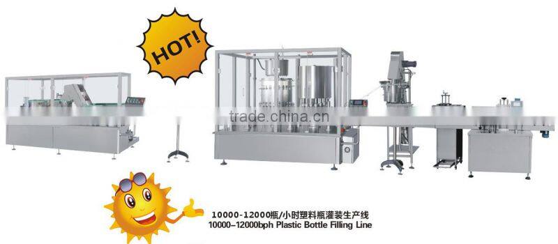 Liquid Plastic Bottle Syrup, Oral Liquid, Tincture Filling Line (20-500ml, 10000-12000bph )