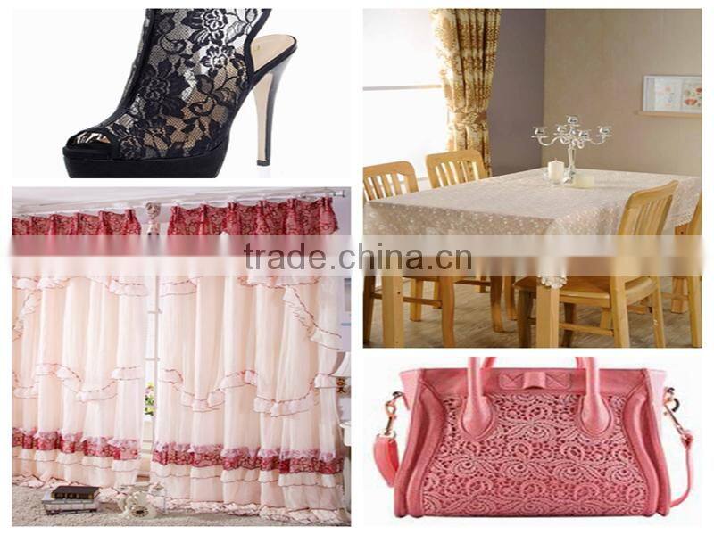 2014 Tianhua on sale cheap modern nylon spandex elastic lace fabric for table cloth