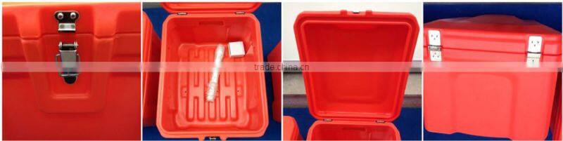 CE, FDA approval PE plastic delivery box for fast food, for restaurant use