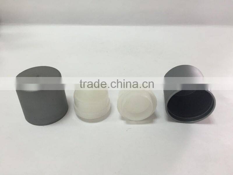 50ml Empty Deodorant Roll On Glass Bottle With Plastic Cap