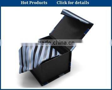 Square Paper Handmade Necktie Box For Sale