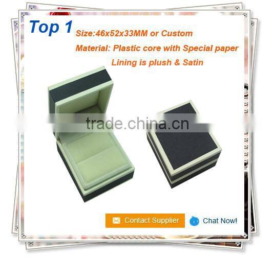 015 China Supplier Custom Cardboard Paper Jewelry Cheap Ring Box