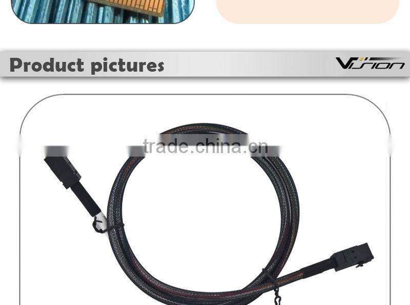 Internal Mini SAS HD SFF-8643 to SFF-8643 high density cable