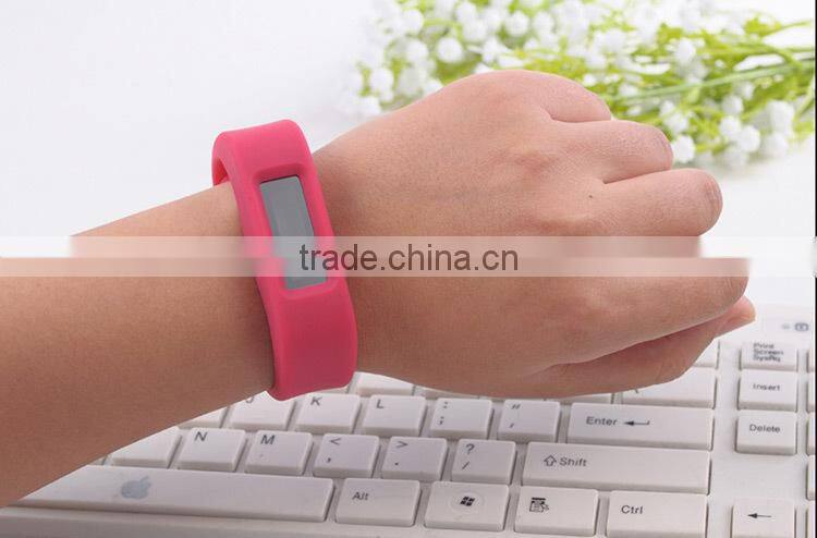 Anti lost/Sleep monitoring/pedometer/Smart Fitness Silicone Bluetooth Bracelet,waterproof android watch phone