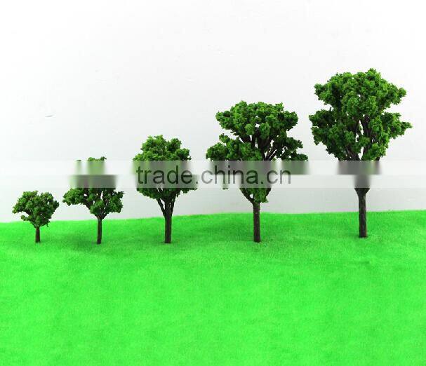Decorative plastic tree, scale model trees, model tree in other construction , miniature scale trees, MT-17