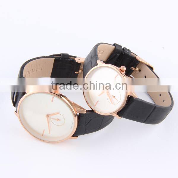 Fashion geneva quartz women men's watches good price