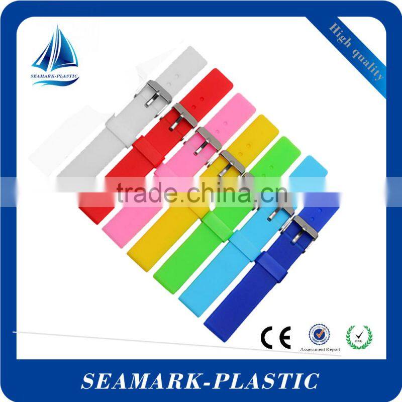 2016 novelty custom made silicone rubber watch wristbands kids for events