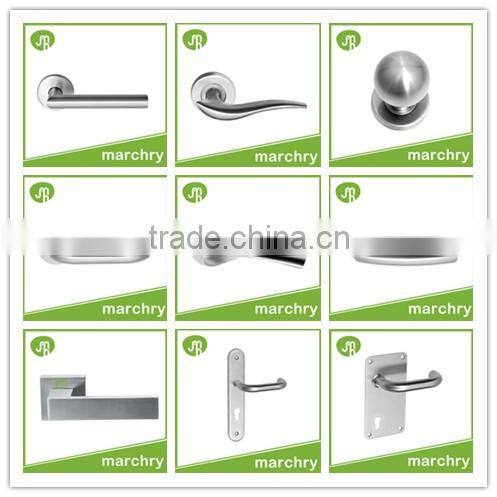 MH-0345 stainless steel antique wooden door handle