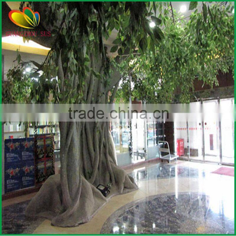 wholesale artificial trees fiber banyan ficus tree