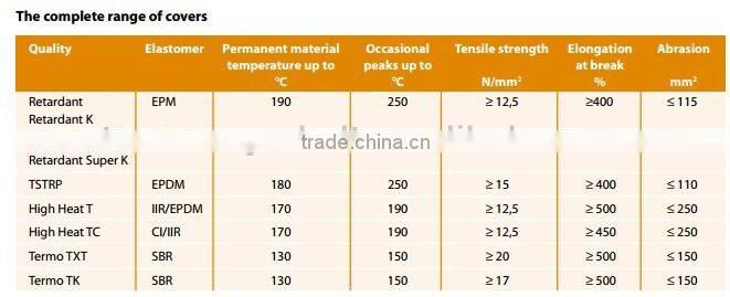 High Temperature Resistant Conveyor Belting