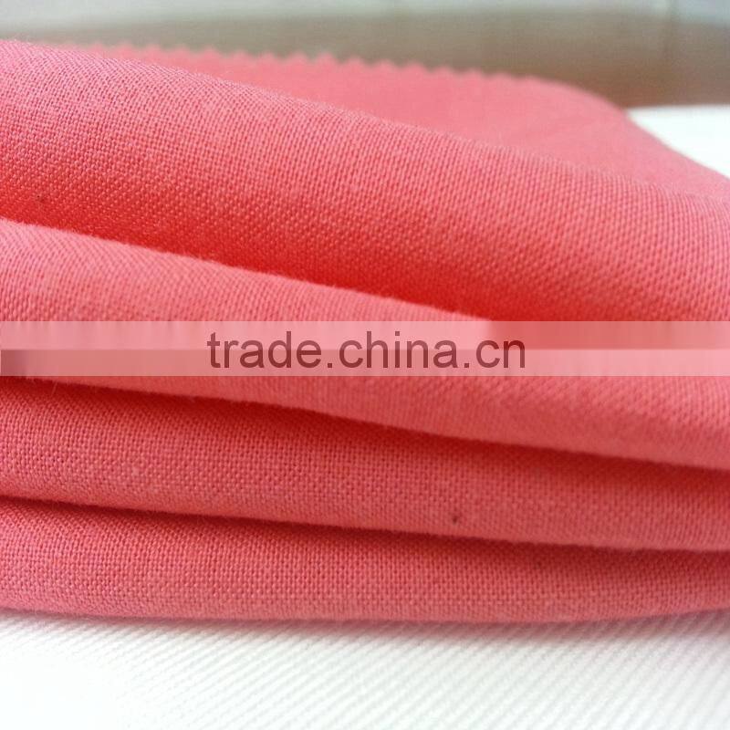 2015 new dyed plain cotton rayon fabric