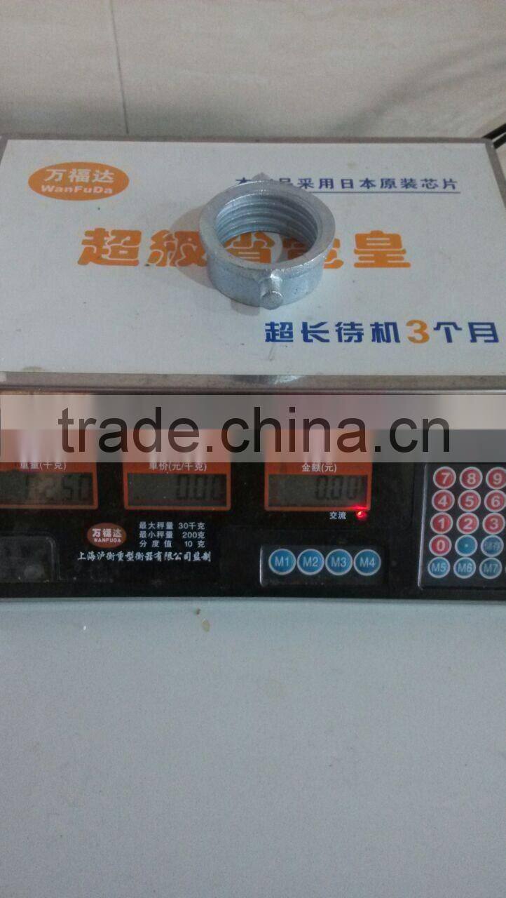 Galvanized prop nut/scaffolding prop accessories sleeve and nut