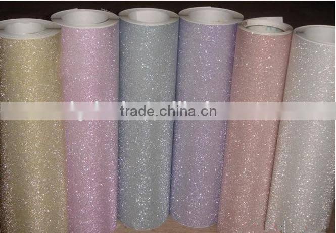 Golden Glitter Film For Decoration