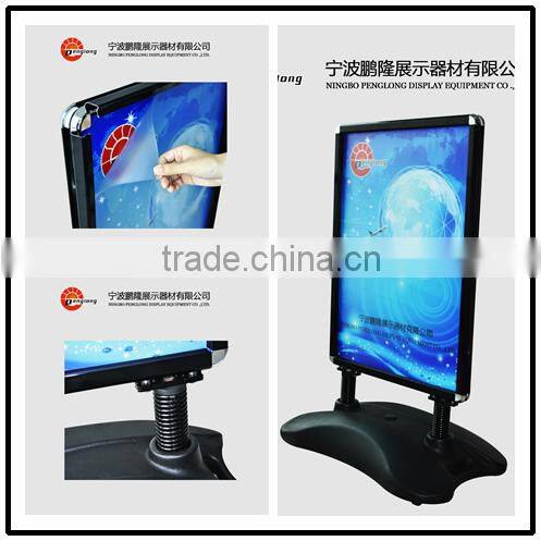 black durable sidewalk display sign B0 t board pavement sign