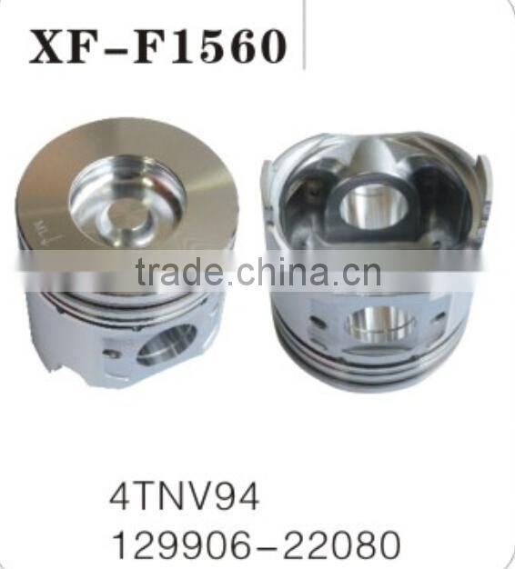 129906-22080 excavator parts 4TNV94 engine piston