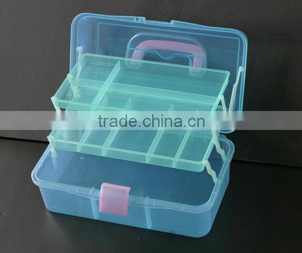 transparent tool box.plastic tool box,storage box,tool caseG-560