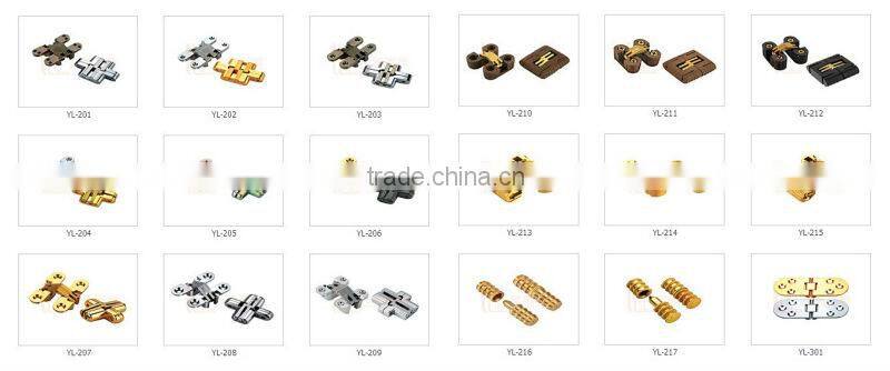 M10 brown plastic concealed hinges removable pin hinge small box hinge