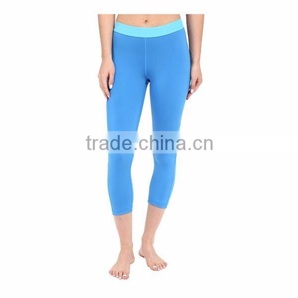 Women's Colourful Running Gym Sports Yoga Capri