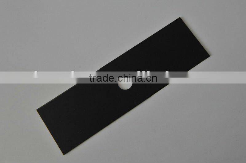 Three teeth grass trimmer blade