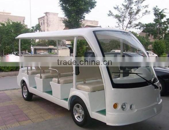 14 seats cheap electric sightseeing car
