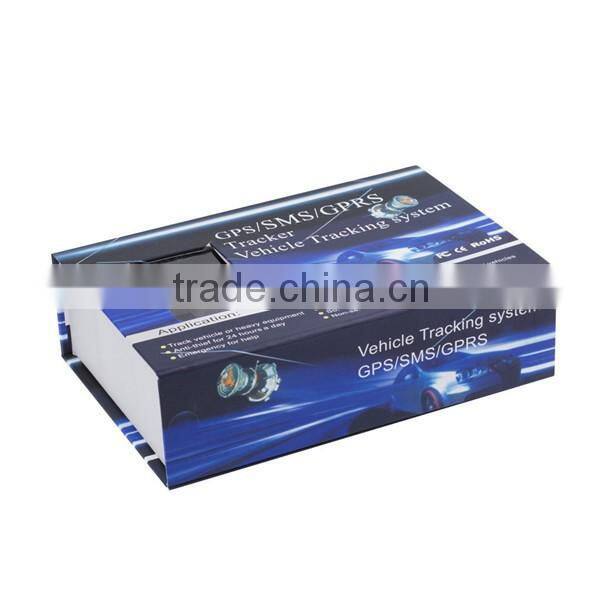 DC Voltage 12V remote cut oil or circuit smart antenna vehicle gps tracker with sos panic button