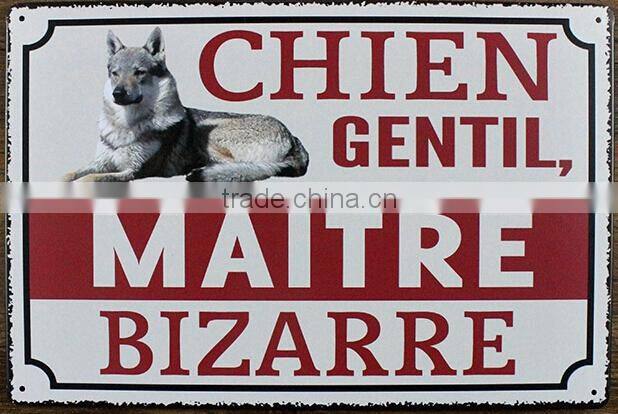 2015 Vintage hot dog signs metal signs wholesale