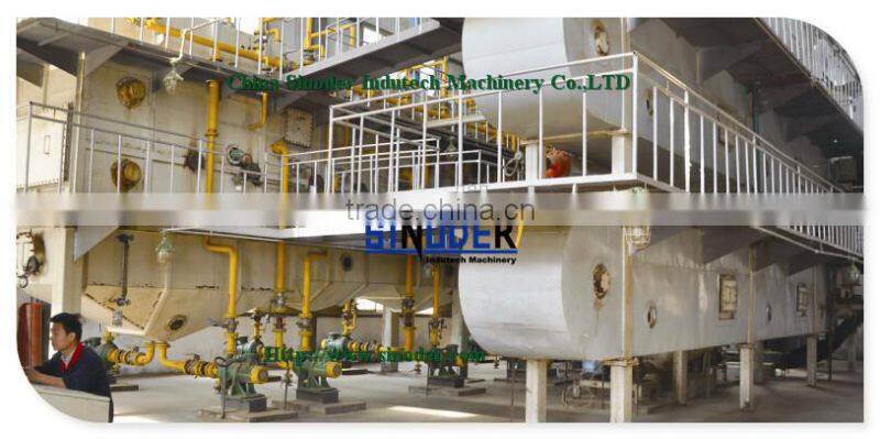 Professional sunflower seed oil solvent extraction / oil cake solvent extraction equipment / solvent extraction machine