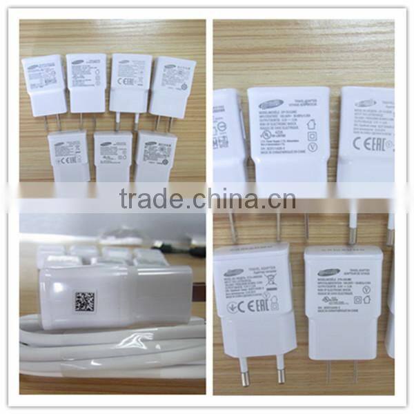 China manufacturer For Samsung s5 Micro USB Travel Charger Cable 5V 2A