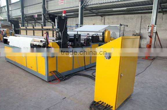 Toilet Paper Rewinding Machine/Automatic Toilet Tissue Roll Rewinding Machine