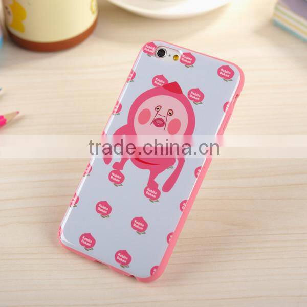 Lovely cartoon tpu back covers for iphone 6 plus