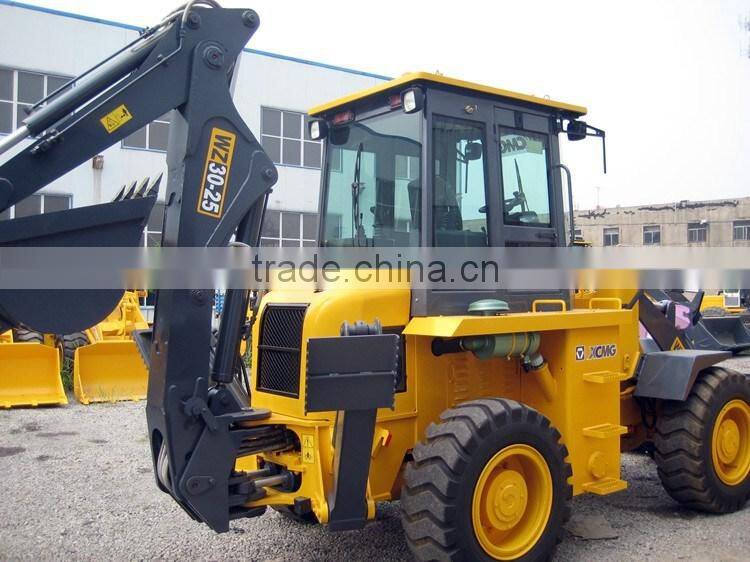 XCMG new backhoe loader prices WZ30-25, tires for backhoe loader