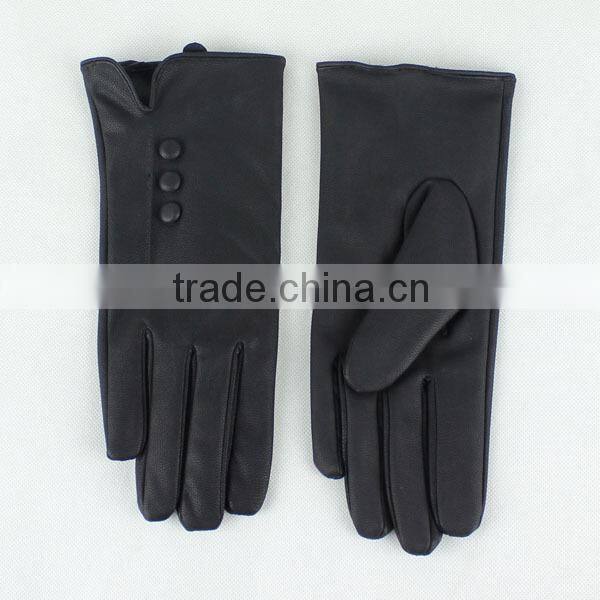 leather palm gloves|fashion women leather gloves