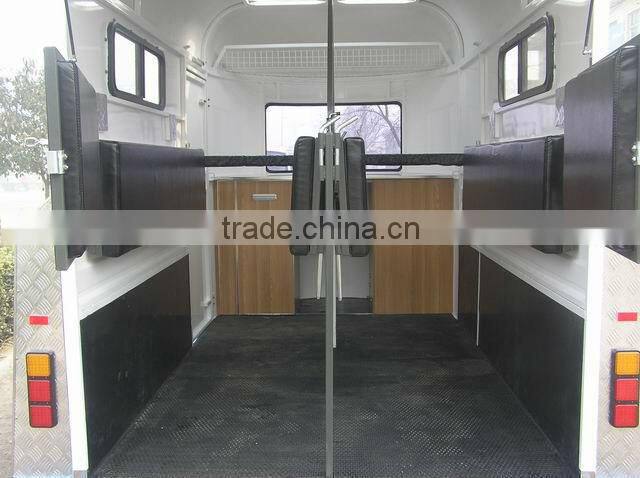 Luxury 2 horse trailer straight load horse trailer float