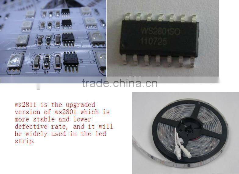 High quality 12 volt led light strips dmx rgb led strip light flexible 5m
