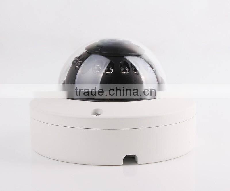 IP66 Dome HD 1080P Network CCTV Camera With ir-cut onvif p2p 12Pcs Leds