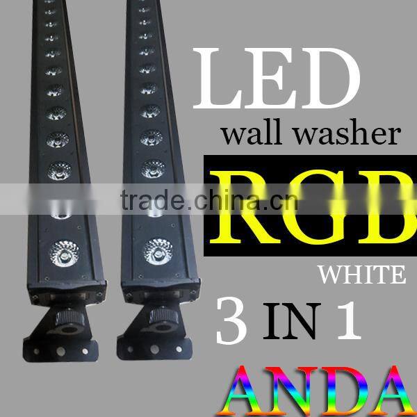 14pcs30w LED rgb 3in1CE,ROHS outdoor canopy wall wash stage light