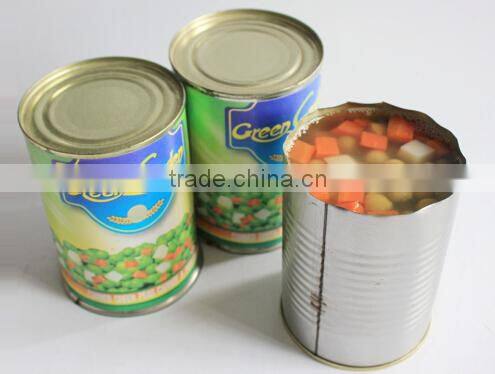 783# Tin Canned Mixed Vegetables (peas&carrots&potato)